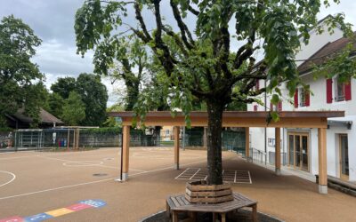 Inauguration du préau de l&rsquo;école