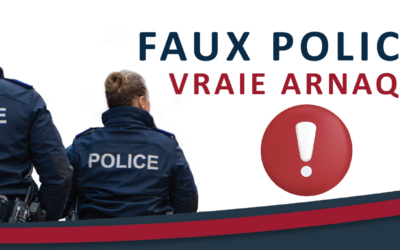 Attention arnaque aux faux policiers