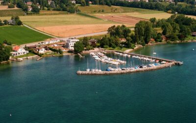 Plage et parking